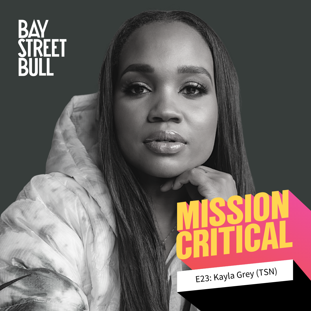 Mission Critical podcast cover art with Kayla Grey