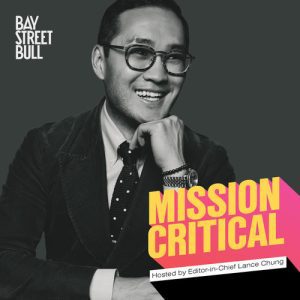 Mission Critical branded podcast with Lance Cheung by Bay Street Bull
