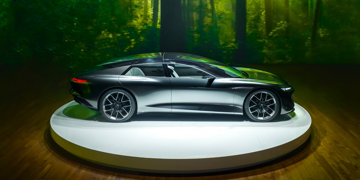 Audi's new concept car, the grandsphere.